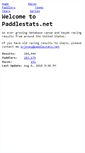 Mobile Screenshot of paddlestats.net
